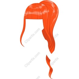 Vibrant Fiery Red Hairstyle