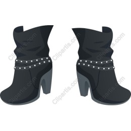 Fashionable Black Ankle Boots