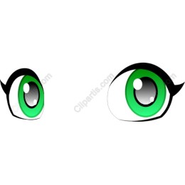 Expressive Green Eyes