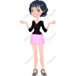 Stylish Cartoon Character