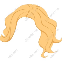 Blonde Flowing Hair