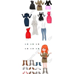 Trendy Fashion Pack - Dresses, Jeans, and Footwear