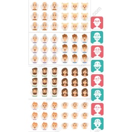 Emotive Faces Collection