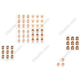 Diverse Character Portraits Set