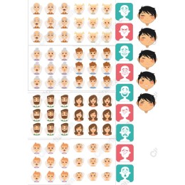 Emotion-Filled Character Collection