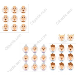Expressive Faces Collection