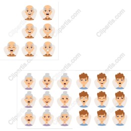 Expressive Emotion Character Collection