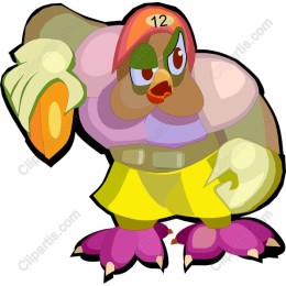 Sporty Bird Character