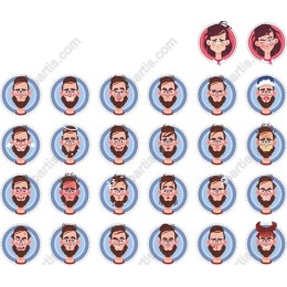 Cartoon Expressions Pack