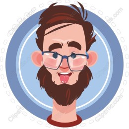 Quirky Bespectacled Character