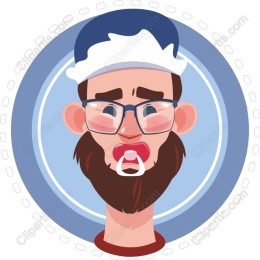 Quirky Bearded Man