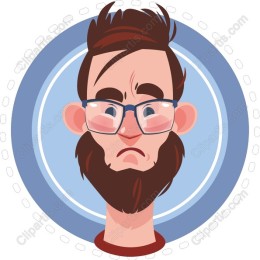 Quirky Bearded Man