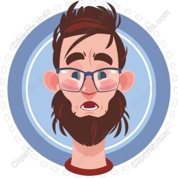 Quirky Confused Man