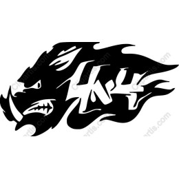 Fierce Boar - 4K4