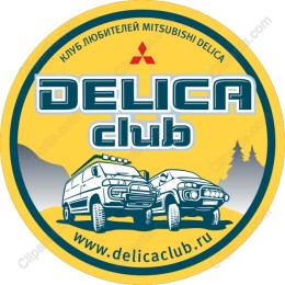 Mitsubishi Delica Club Badge