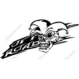 Off-Road Jester Skull