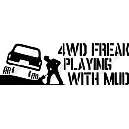 4WD Freak Playing with Mud