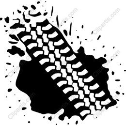 Tire Track Splash