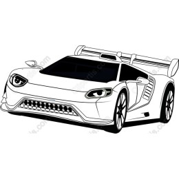 High-Performance Racing Car