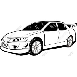 Sleek Sports Car