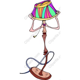 Whimsical Colorful Lamp