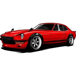 Classic Red Sports Car