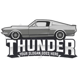 Thunder Classic Muscle Car