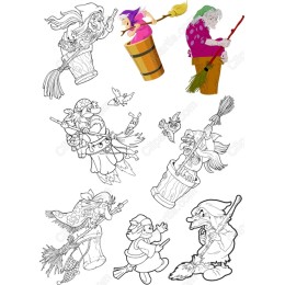 Witch & Wizard Set