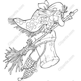 Broomstick Witch