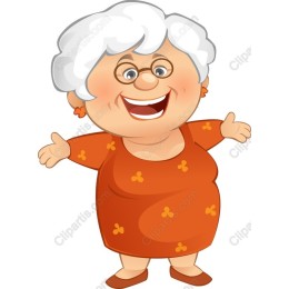 Cheerful Grandmother