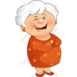 Cheerful Grandmother