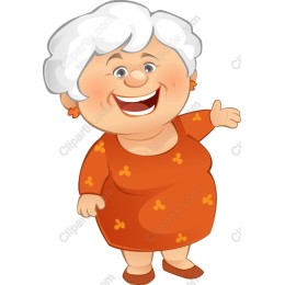 Joyful Grandmother
