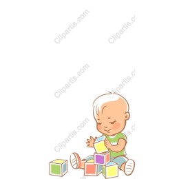 Baby's Playtime - Colorful Building Blocks