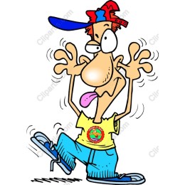 Whimsical Cartoon Boy