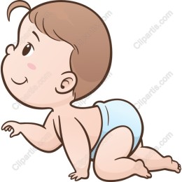 Cute Crawling Baby