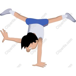 Dynamic Handstand Boy