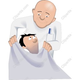 Friendly Dentist and Patient