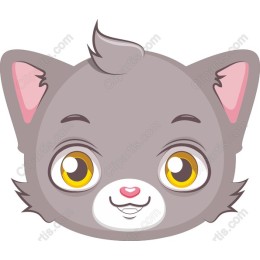 Charming Gray Cat