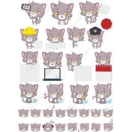 Cute Cat Set