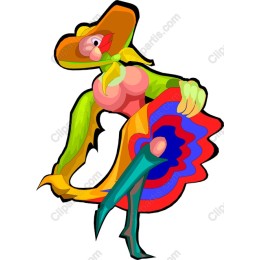 Vibrant Dancing Chicken
