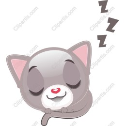 Cute Sleeping Kitty