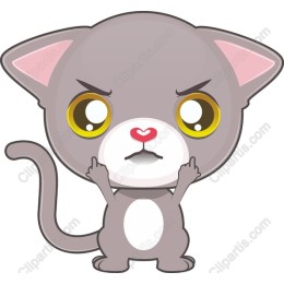 Adorable Gray Kitten