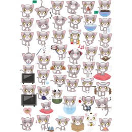Cute Cat Clipart Bundle - 80 Playful