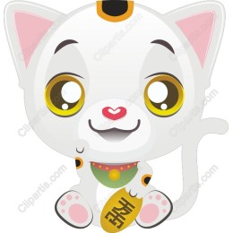 Adorable White Cat