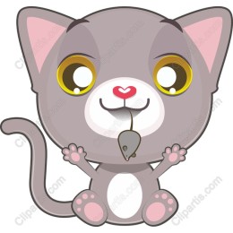 Cute Playful Cat