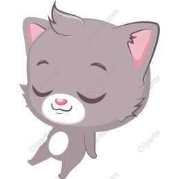 Cute Sleeping Kitten