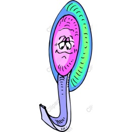 Vibrant Cartoon Hook