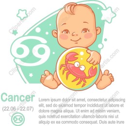 Cheerful Cancer Baby