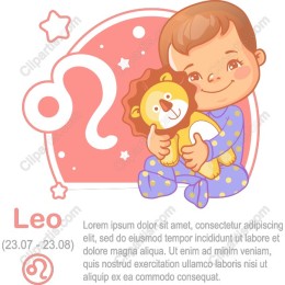 Leo Zodiac Child