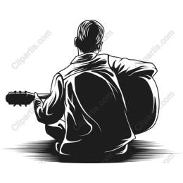 Musician - Guitar Player in Action